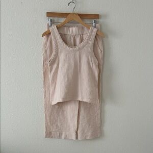 Elegant Blush Cotton Set